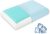 Cooling Gel Memory Foam Pillow for Hot & Side Sleepers, Neck Support, Blue | Ergonomic Pressure Relief, Fits Back & Stomach Sleepers, Reversible Removable Machine Washable Cover, Night Sweats Relief