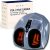 MIKO Shiatsu Foot Massager with Heat for Neuropathy & Plantar Fasciitis | Heated shiatsu feet massager, 5 intensity levels, deep compression & wireless remote, fits feet up to men’s size 12