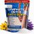 Bruizex Arnica Montana Bath Salts, Epsom Salt Bath Soak with Magnesium, 1lb | Infused with six essential oils; for lymphatic drainage, body detox, foot soaks and post-surgery swelling