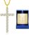 xiupen Moissanite Cross Necklace for Women Birthday Gifts for Wife Wedding Anniversary Jewelry for Her Christmas Mothers Day Gift for Mom Girlfriend