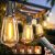 addlon 100FT Outdoor String Lights ST38 LED with Remote Waterproof Dimmable | Shatterproof Replaceable Bulbs, Connectable Hanging Strand for Porch Backyard Patio Garden Deck Outside, Timer,3 Modes