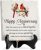 LukieJac Anniversary Couples Gifts – Cardinal Ceramic Plaque – Happy Anniversary Presents for Couples – Romantic Wedding Celebrate Keepsake Desk Decorations Christmas Gift