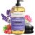 Cosmetasa Lavender Massage Oil for Massage Therapy with Roller – All Natural, Cruelty-Free & Spa Quality Skin Therapy Oil & Soothing Care – Lavender, Geranium & Grapeseed Oil (8.8 oz)
