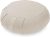 Zafu Meditation Cushion, 15″ Round Buckwheat Yoga Pillow with Organic Cotton Cover