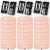 Therwen 24 Sets Manicure Set Stainless Steel Nail Clippers 8 in 1,Pink | Grooming Nail Kit, Employee Appreciation Gift, Thank You Professional Pedicure Tool, for Women Men Coworker