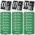 Therwen 24 Sets Manicure Set Stainless Steel Nail Clippers 8 in 1,Green | Grooming Nail Kit, Employee Appreciation Gift, Thank You Professional Pedicure Tool, for Women Men Coworker