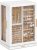 Glimmloop 360° Rotating Jewelry Box with 7 Drawers, Spacious Vertical Jewelry Organizer with Glass Window, Jewelry Storage Case, Dustproof & Moisture-resistant Design, White