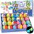 Bath Bombs for Kids, 24pcs Bath Bombs with Glow in The Dark Surprise Inside, Natural and Organic Colorful Bubble Bath Fizz for Kids, Perfect Birthday, Halloween, Or Christmas Gift for Boys and Girls!