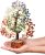 Crocon® 7 Chakra Crystal Tree of Life, Crystals & Healing Stones 10-12 inch | Money Tree for Positive Energy, Good Luck, Spiritual, Meditation Home Decor, Birthday Gifts for Women, Men, Mom & Sister