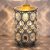 Leyoue Wax Warmer Wrought Iron Crystal Wax Melt Warmer Electric Oil Burner Wax Melt for Gifts & Decor, Home, Office, SPA,Bedroom | Wax Melt for Gifts & Decor, Home, Office, SPA, Bedroom with Elegant Crystal Design