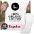 Liners for Women, Organic Cotton Top Layer, Regular Coverage, Pantiliners Made Without Synthetic Pesticides and Fragrances, Hypoallergenic and Gentle on Skin, 60 Count