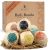 Bath Bombs Gift Set – USA Made with Organic & Natural Ingredients | Relaxing Spa Gifts for Women & Men