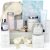 Luxury Spa Gift Basket Women Birthday Self Care Kit Lavender Set | Relaxation Gifts, Pampering Items, Bath Products, Wellness Box, Stress Relief, Bridal Shower Present, Self Care Package