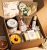 Natural Spa Gift Basket for Women, Citrus Jasmine | Pampering Package, Ready-to-gift, Refreshing scent, Aromatherapy, for Birthday, Get Well Soon Gift Set, for Any Occasion