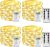 4 Pack 60 LED Fairy Lights Battery Operated with Remote, 20 FT Warm White | Cuttable, 8 Modes, Memory, Dimmable, Waterproof Battery String Lights with Timer for Indoor Outdoor, Christmas Decorations