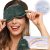 Cooling & Heated Eye Mask, Weighted Eye Mask for Sleeping, Grey | Warm Compress for Eyes, Microwavable Reusable Hot & Cold Eye Mask for Dry Eyes, Sleep Mask for Home, Office, Gifts for Women