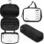 TRIPPED Travel Gear 3-Piece Travel Toiletry Bag Set | Includes Hanging Toiletry Bag, 311 TSA Liquid Bag, and Accessory Organizer Pouch with Lightweight Ripstop Construction