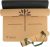 Y O Gayo Premium Yoga Cork Mat | 5mm Thick Natural Tree Rubber Base and Bigger Mat for Extra Support, Alignment lines for Guidance | Non-Slip, Sustainable, Your Ultimate Yoga Companion