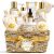Birthday Gifts for Women Spa Gift Baskets Bath Set for Women Self Care Kit | Honey & Almond Milk Bath and Body Kit Care Package, Christmas Anniversary Gifts for Women Mom Her Wife Girlfriend Friend Sis