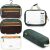 TRIPPED Travel Gear 3-Piece Travel Toiletry Bag Set | Includes Hanging Toiletry Bag, 311 TSA Liquid Bag, and Accessory Organizer Pouch with Lightweight Ripstop Construction