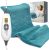 Pure Enrichment® PureRelief XL Heating Pad – 12″ x 24″ Electric Heating Pad for Back Pain & Cramps, 6 Heat Settings, Soft Machine Wash Fabric, Auto-Off & Moist Heat (Blue)