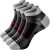 Compression Socks for Men Women Ankle Running Socks for Plantar Fasciitis | Low Cut Athletic Ankle Socks with Ankle & Arch Support for Running, Cycling, Golf, Work, Plantar Fasciitis Relief